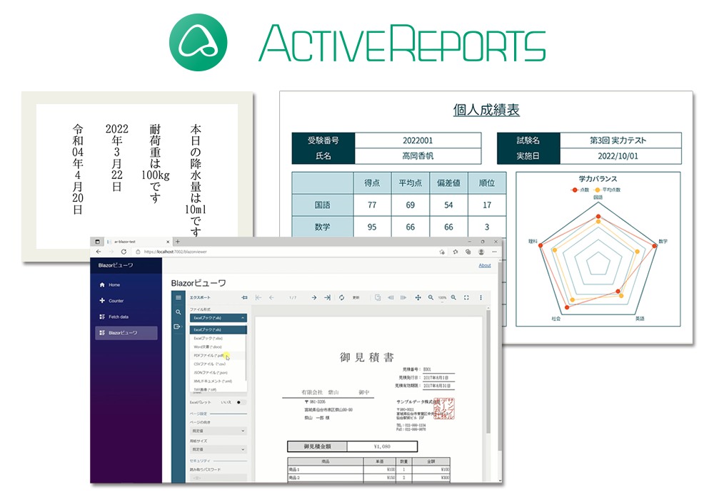 ActiveReports for .NET 16.0J