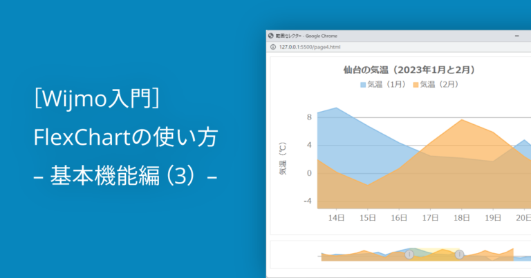 FlexChartの使い方 – 基本機能編（3） –