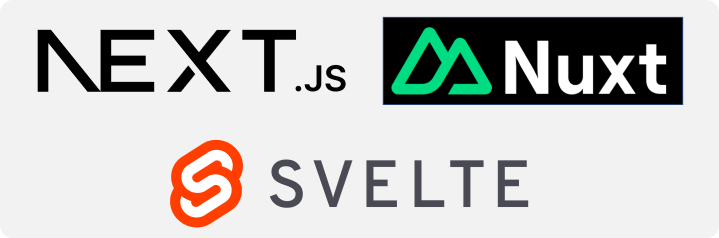 JSフレームワークのサポート強化