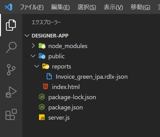 プロジェクトの構成