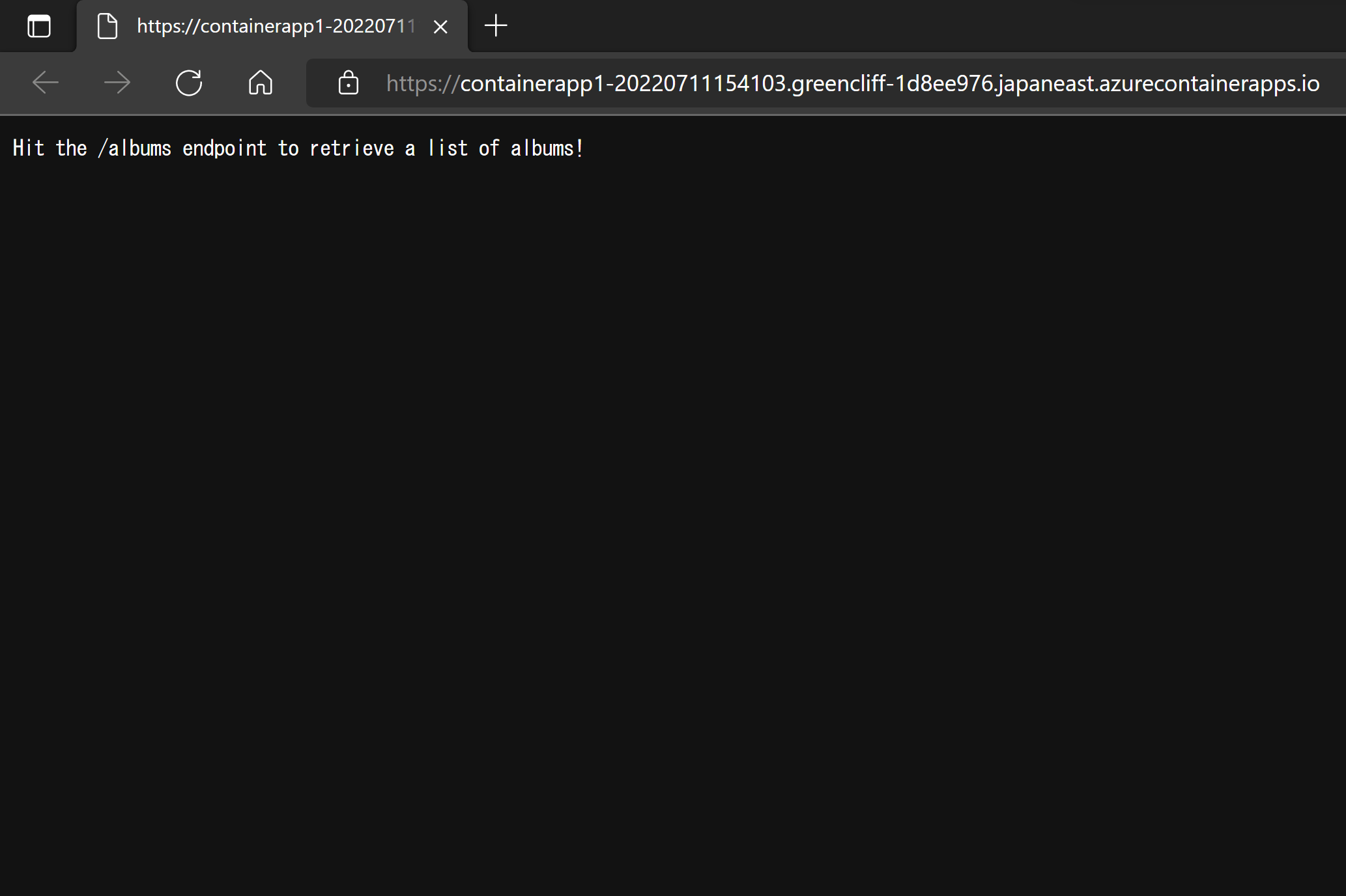 Azure Container Appsへデプロイ
