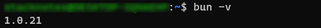 MacまたはLinuxでのBunのバージョン確認