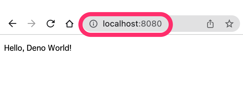 DenoでWebアプリの実行