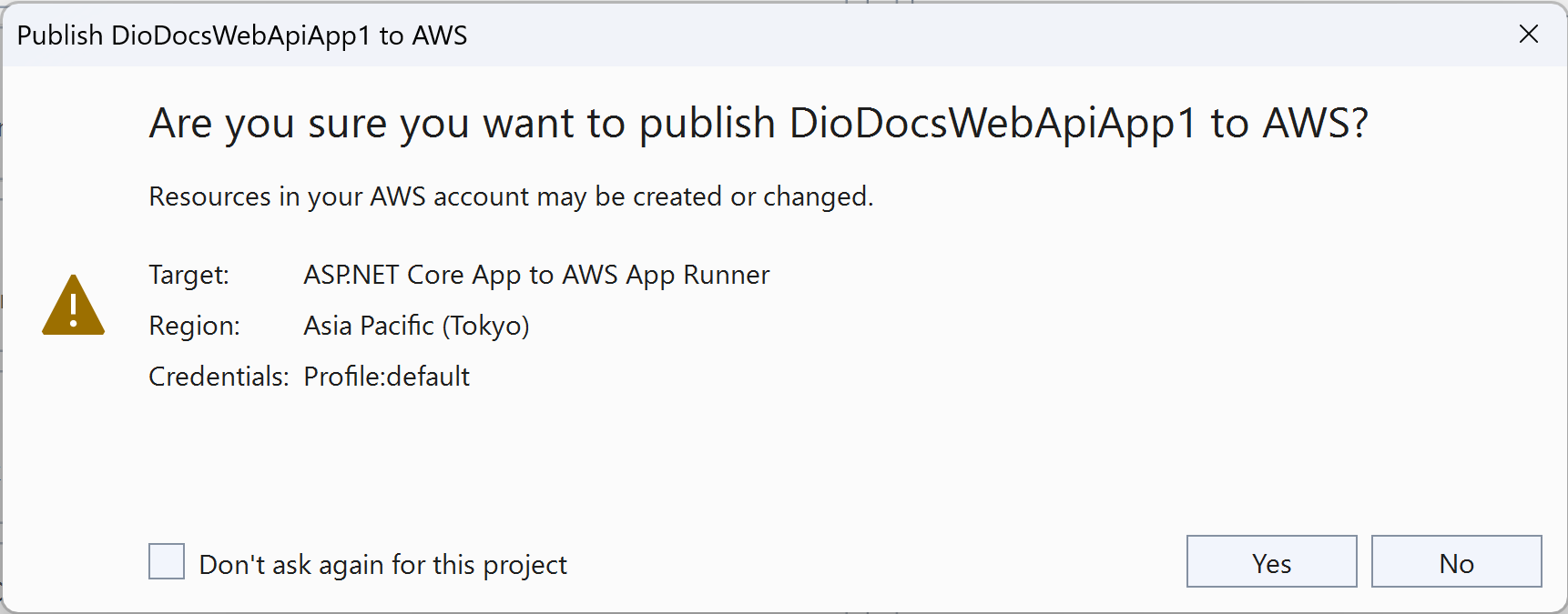 AWS App Runnerにデプロイして確認（3）