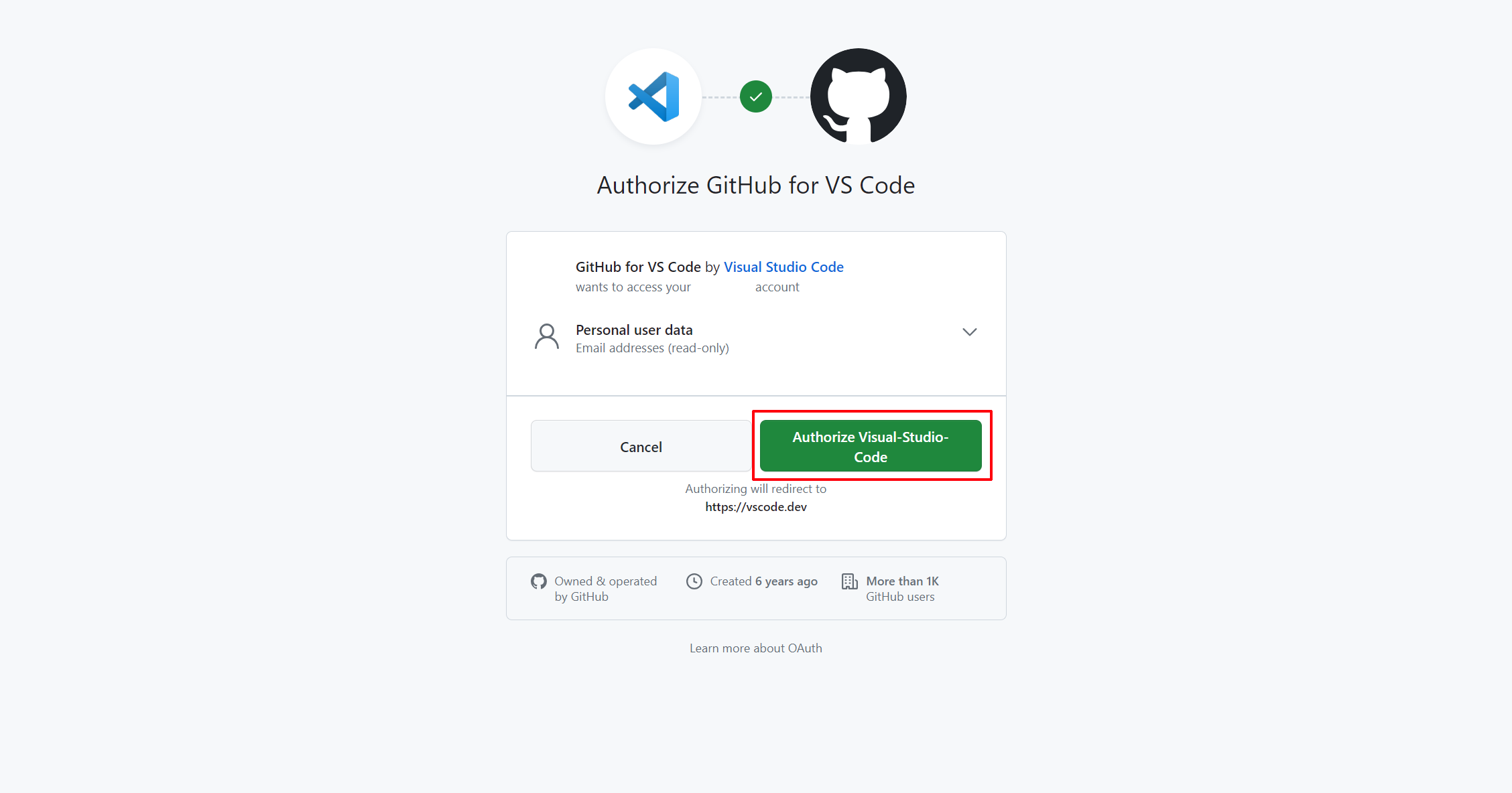 GitHubの認証
