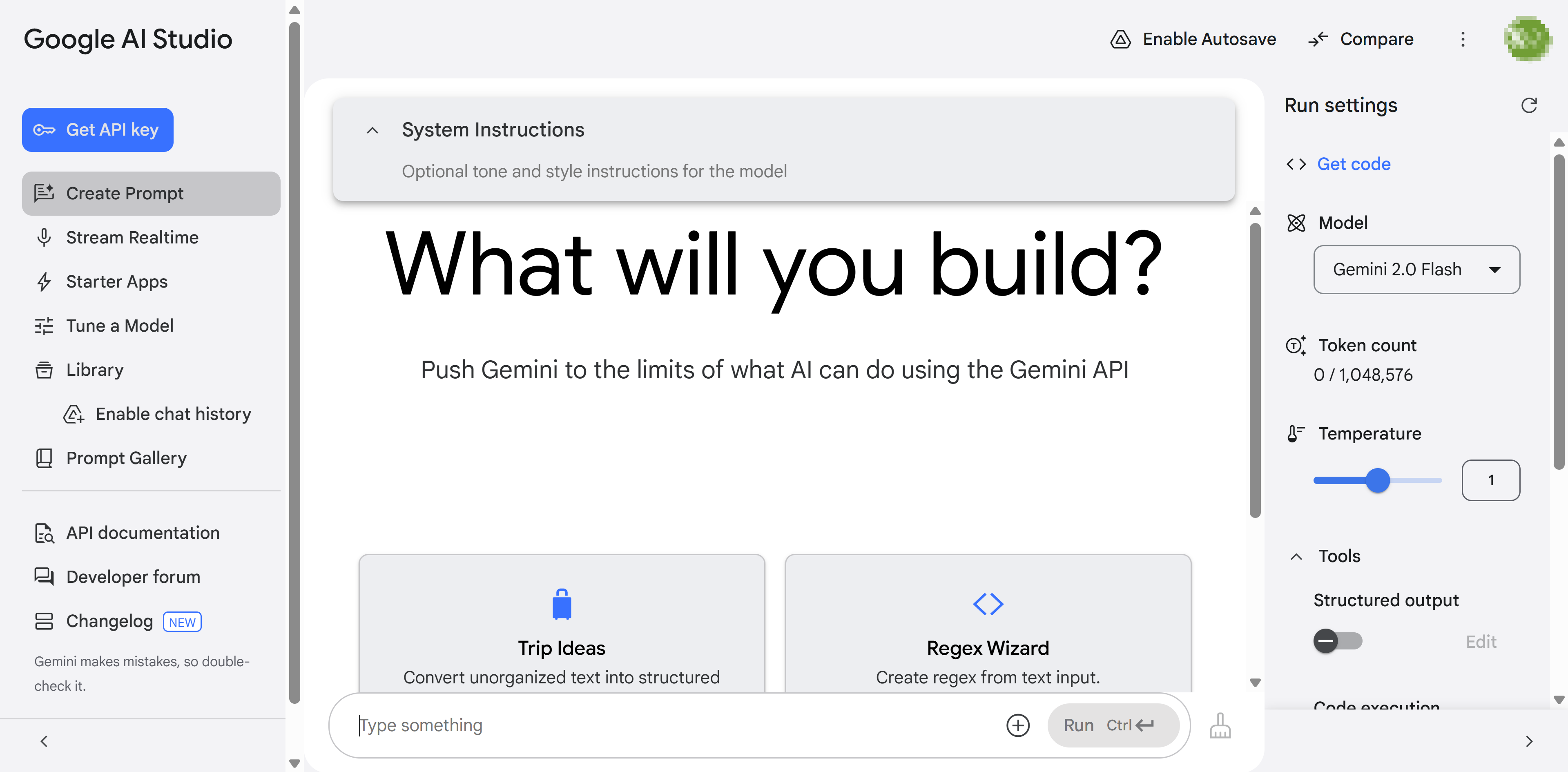 Google AI Studio
