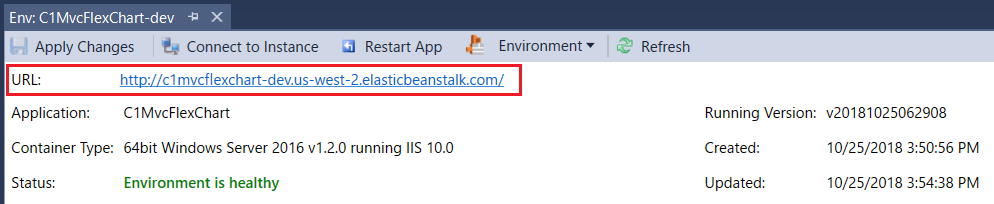 Publish to AWS Beanstalk