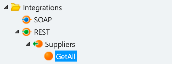 REST API メソッド名称設定